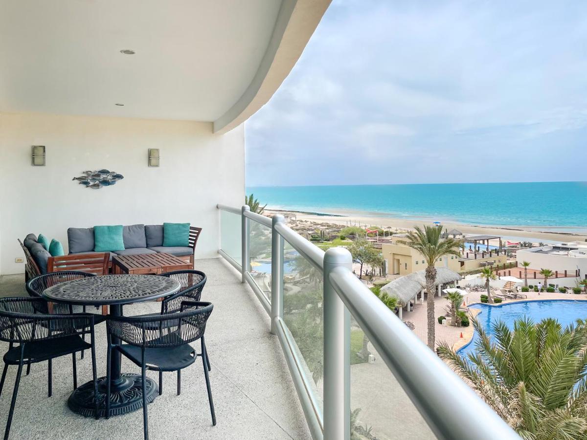 Quiet Beachfront Condo With Pools & Private Beach Puerto Peñasco Exterior foto
