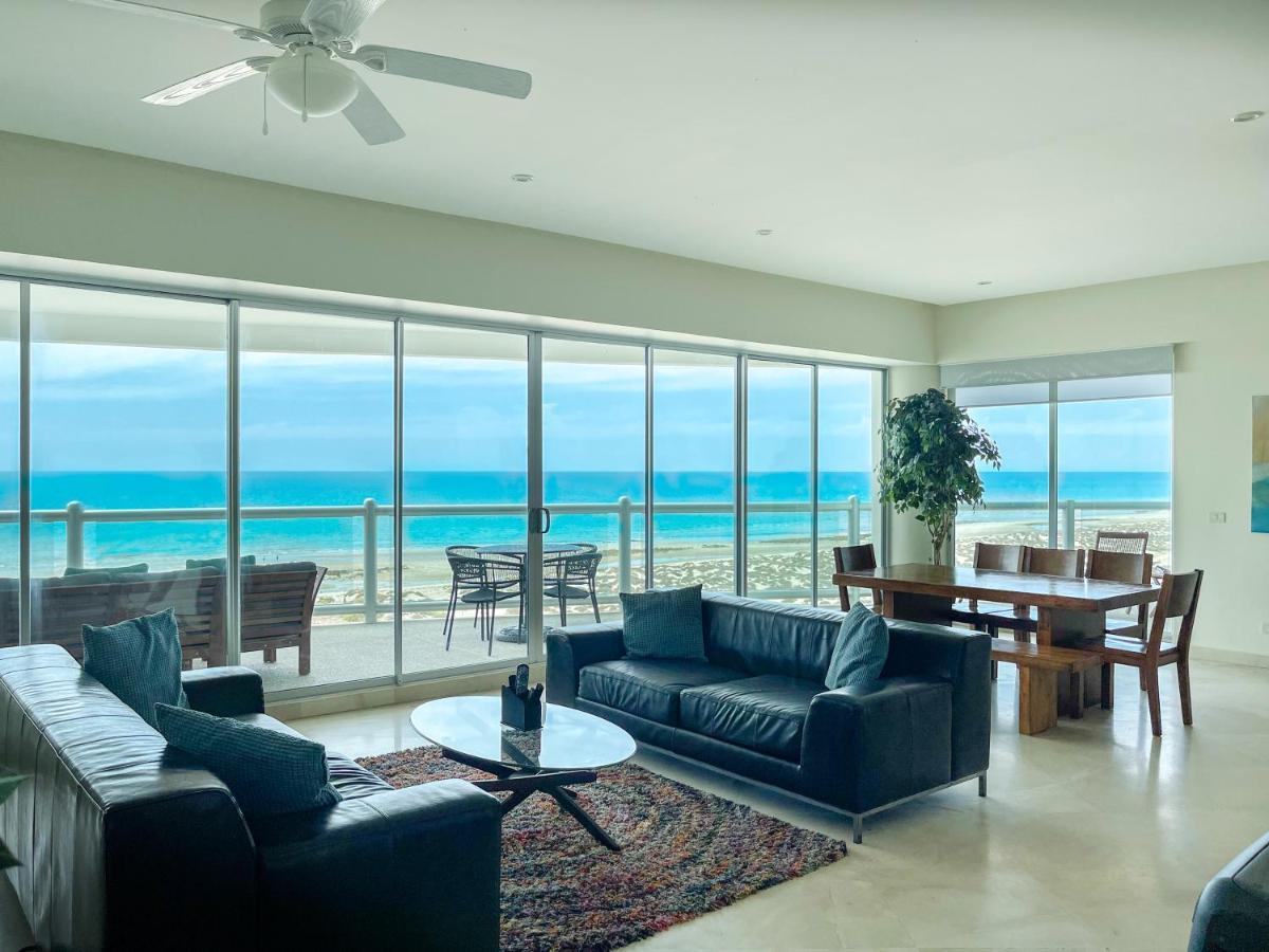 Quiet Beachfront Condo With Pools & Private Beach Puerto Peñasco Exterior foto